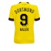 Cheap Borussia Dortmund Sebastien Haller #9 Home Football Shirt Women 2022-23 Short Sleeve